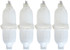 DOCK EDGE DE78161S 4PK FNDR KIT 4.5X16 TWNEYE WHT