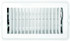 RV DESIGNER H873 VENT REG WHT METAL DAMP 4 X8