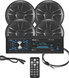 BOSS AUDIO SYSTEMS MCBK634B64 PKG DIGITAL  W/PR 6.5  WHT SPK
