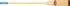 CAMCO-ARMADA 50404 C10770 7.0' WOOD OAR-VARNISHED