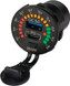 SEA-DOG LINE 426519-1 RAINBOW VOLT METER W/USB-C