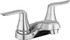 DURA FAUCET DF-PL700LH-CP ELEGANT LAV FAUCET CHROME
