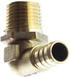 LASALLE BRISTOL (BRISTOL PRODS) 49UTME33 ELBOW 1/2B X 1/2MPT BRASS PEX