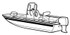 CARVER COVERS 71223S-11 SKIFF-23 BOAT COVER