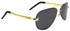 45001 HAVASU GOLD FRM BLK LENS