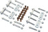 MOR/RYDE INTERNATIONAL INC UO12-016 HD TANDEM SHACKLE KIT 2.25IN