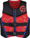 FULL THROTTLE 14250010000222 YOUTH FLEX BACK RAPID DRY RED