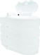 CAMCO RV 50503 PROPANE TANK COVER DBL 20# WHT