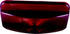 FASTENERS UNLIMITED CMD-89-187 RED REPLACE LENS, TAIL LIGHT