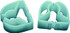 FASTENERS UNLIMITED CMD-89-216 PLASTIC CLAMP (2 PKG.)