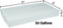 W1468001DS 50 GAL RV FRESH WATER TANK