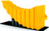 CAMCO RV 44436 CURVED TRAILER AID CHOCK   PAD