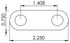 SEACHOICE 33636 BOW EYE - 3/8" X 5" - 304SS