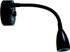 SCANDVIK 41777P READ LIGHT GOOSE NECK W/R BLK