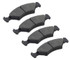 DEXTER MARINE PRODUCTS K71-157-01 KIT DISC BRAKE PAD 1 AXLE