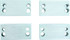 TRBP TRK BACK PLATE, 4PCS
