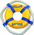 FR-YEL DOG FETCH RING NAUTICAL YELLOW