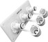 SM-QCR2WV38 FLUSH PORT REROUTE, DUAL