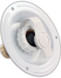 JR PRODUCTS 62115 CITY WATER DISH METAL WHT FPT