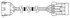 CUMMINS (ONAN GENERATORS) 338-3489-01 10' REMOTE HARNESS 5 WIRE 8PIN