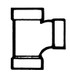 LASALLE BRISTOL (BRISTOL PRODS) 632153 SANITARY TEE 3IN ABS