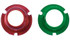 PERKO 0281DPALNS SIDELIGHT LENS SET(RED/GREEN)
