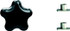 CAREFREE OF COLORADO R00486 BLK KNOB WITH T-SERT