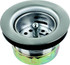 JR PRODUCTS 95325 1-1/2IN LVTORY SNK STRNR CHROM