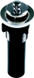JR PRODUCTS 95255 1-1/4INX5IN 1-PC SINK STRN CHR