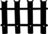 TACO METALS P03-064B BLACK ROD HOLDERS