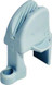 T-H MARINE PFAC-1-DP CLIP PONTOON FENDER GRY 1 PAIR
