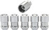 MCGARD LOCKS 24538 WHEEL LOCK 1/2"-20 CHROME 5/PK