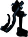 RAM MOUNTS RAM-114-BMP RAM ROD 2000 ROD HOLDR W/PLUNG