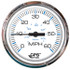FARIA INSTRUMENTS F33839 CHES S/S WHT GPS SPEEDO 60 MPH