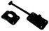 JR PRODUCTS 10434 6IN T-STYLE DOOR HOLDERBLACK