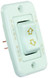 JR PRODUCTS 12345 SINGLE SLIDEOUT SWITCH WHITE