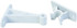 JR PRODUCTS 10204 3"C-CLIP STYLE DOOR HOLDER P.W