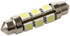 SEA-DOG LINE 442439-1 8 LED FESTOON BULB 1-9/16"