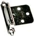 RV DESIGNER H238 HINGE-SELF CLOSING NICKEL 2/PK