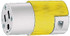HUBBELL HBL52CM69C CONNECTOR BODY 15A FEMALE