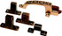 RV DESIGNER H241 POSITIVE LATCH-LG. W/4 STRIKES