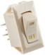 RV DESIGNER S279 SWITCH-RCKR 10A IVOR GOLD-TEXT