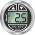 FARIA INSTRUMENTS F13751 CHES S/S BLK DEPTH IN-HULL TRN