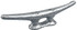 SEA-DOG LINE 040112 GALVANIZED CLEAT - 12 INCH
