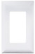 RV DESIGNER S849 WHITE CONTEMP COV-PLATE