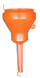 WIRTHCO 32105 CAPPED FUNNEL 1 PT. ORANGE