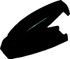 RV DESIGNER E210 CATCH-BAGGAGE DOOR-RND BLK 2PK