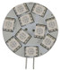 SCANDVIK 41033P LIGHT G4 SIDE PIN 10 LED RED