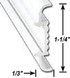 A P PRODUCTS 021-56401-8 MOLDING TRIM PW 8' @5