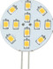 SCANDVIK 41031P LED G4 BULB SIDE PIN CW 12SMD